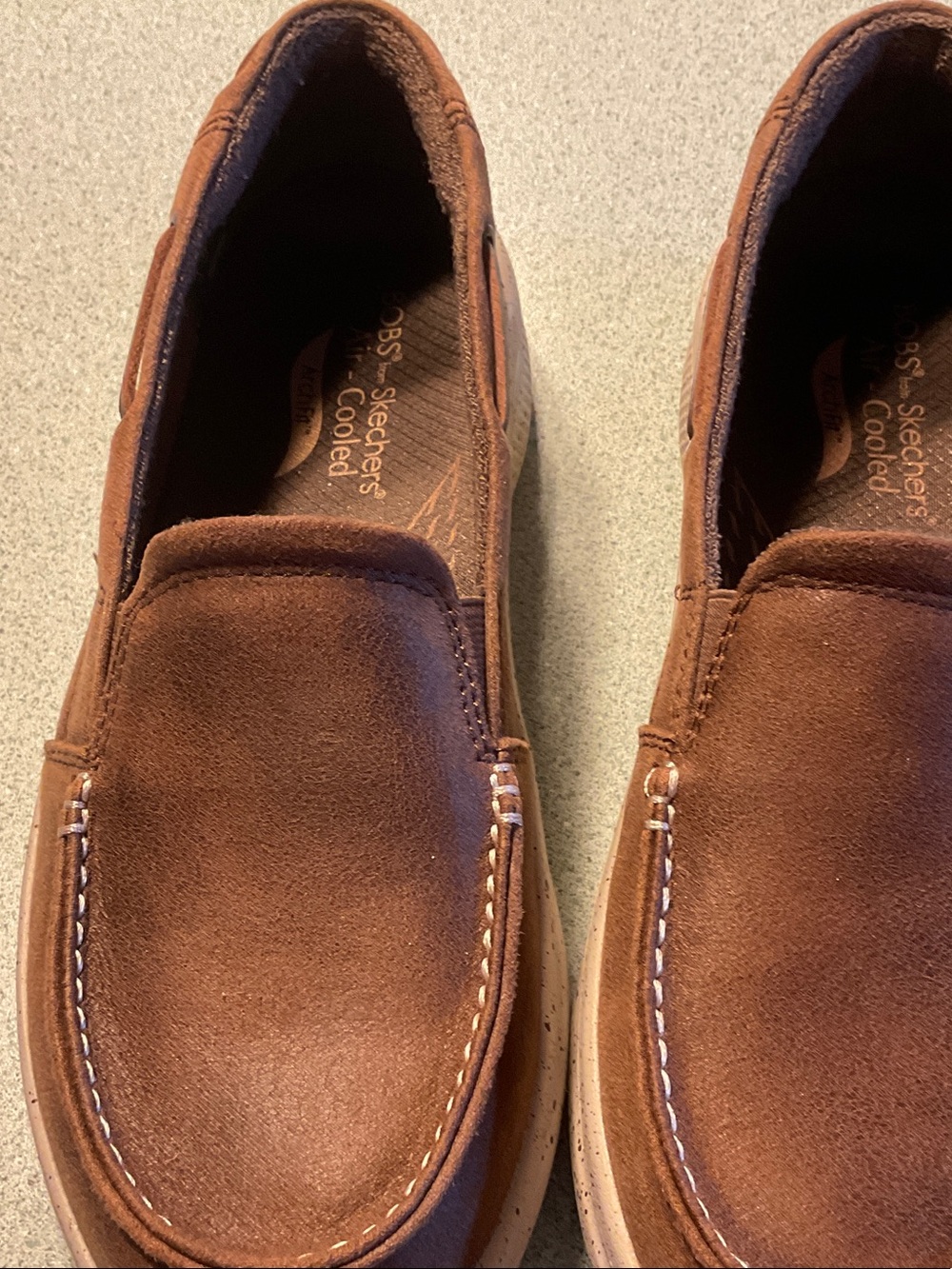Skechers Women's Chestnut Brown Slip-On Loafers - Picture 2 of 4